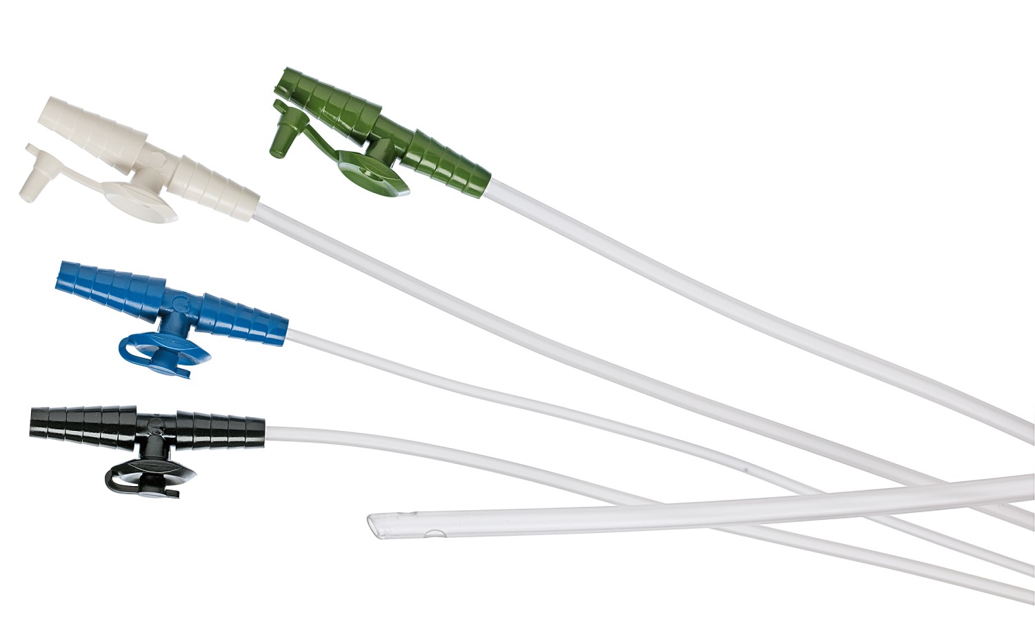 Aspirasyon Kateteri Kapkon Konnektörlü Eğimli Uç